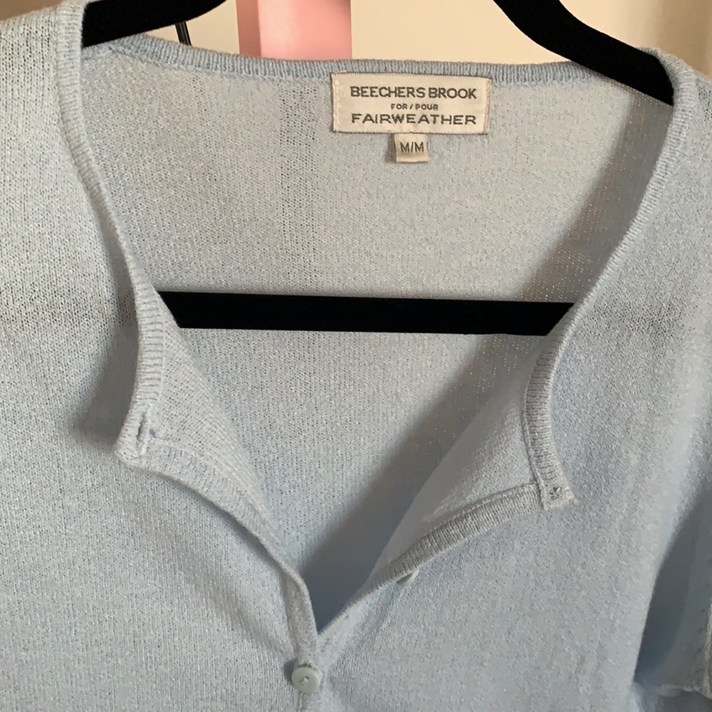 Fairweather baby blue cardigan